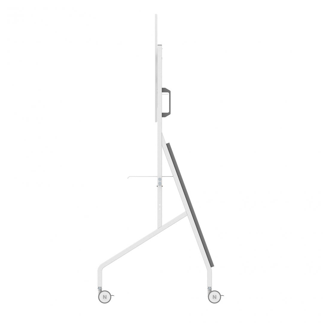 Stand mobil de podea Neomounts by Newstar, 55"-86" 76kg ESA 100x100 - 900x600 alb