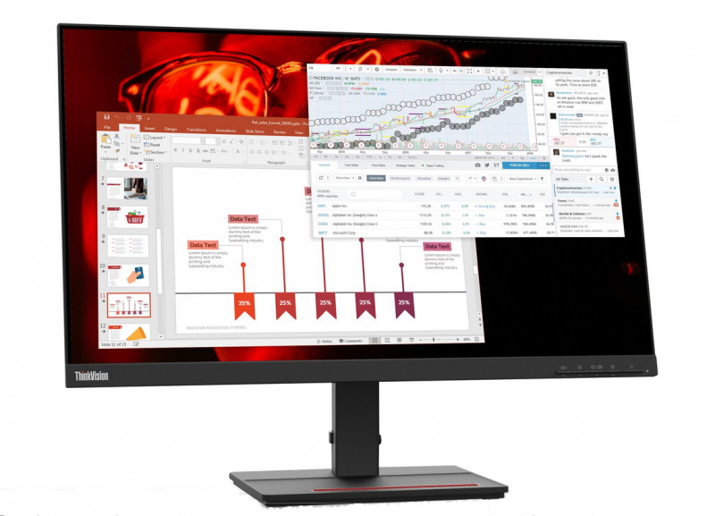 Monitor LED IPS Lenovo ThinkVision 27  , Full HD, 4ms, VGA, HDMI, S27e-20