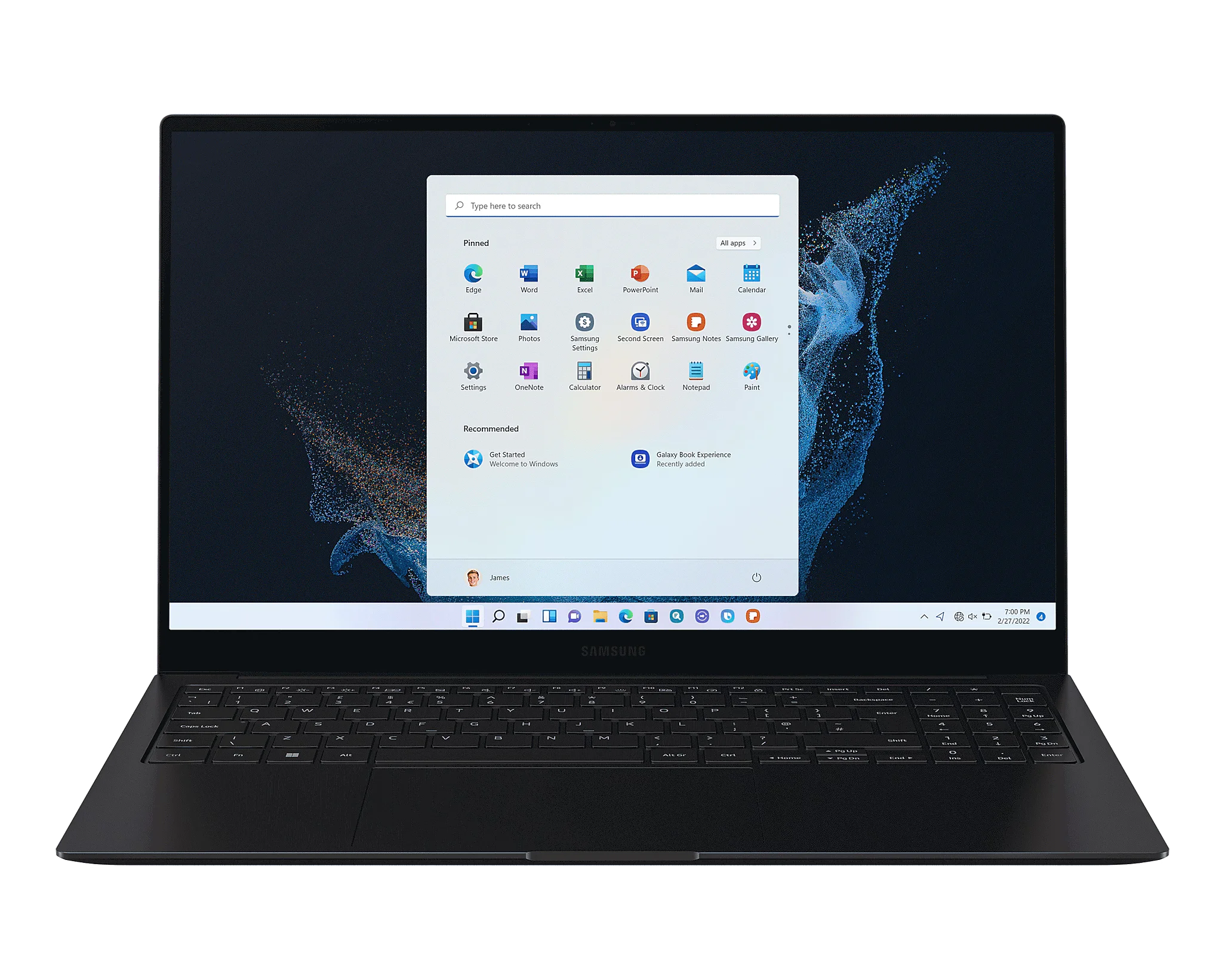 Laptop Galaxy Book2 Pro 5G , 15.6" 1920x1080 , i7-1260P , 16 GB DDR5 , 512 GB SSD NVMe , Intel Iris Xe , W11 Home