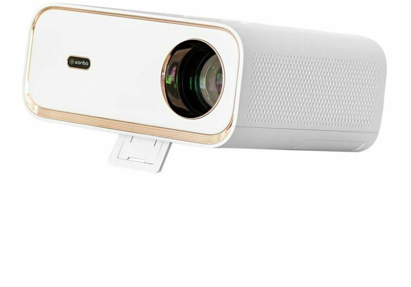 Videoproiector Wanbo X5, Full HD 1080p, 1100 ANSI Lumeni, Android 9.0, Wi-Fi 6, Bluetooth 5.0, Auto Focus, Alb