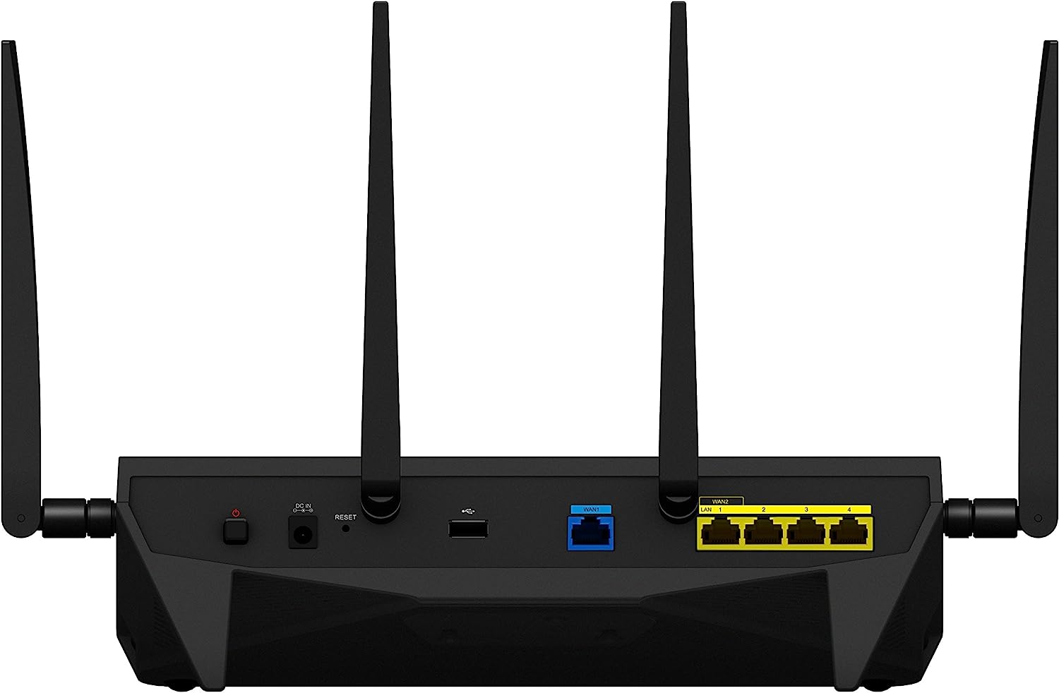 Synology RT2600AC WLAN-Router, Dualband AC, 4 x 10 100 1000 Mbit/s, USB, Kartensteckplatz