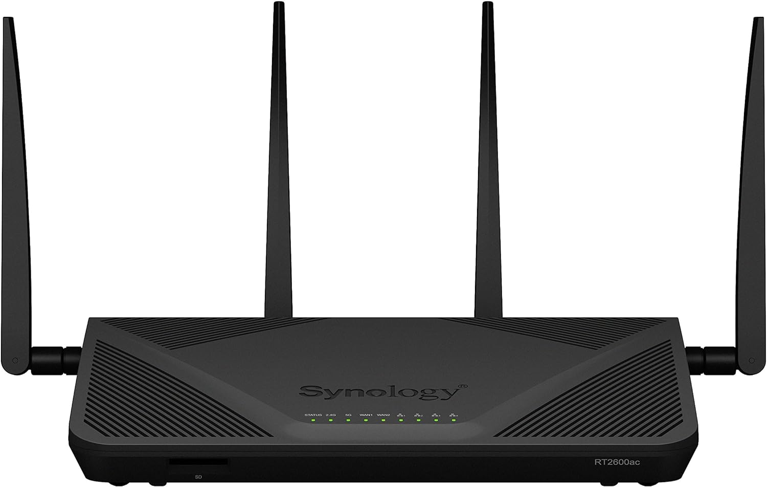 Synology RT2600AC WLAN-Router, Dualband AC, 4 x 10 100 1000 Mbit/s, USB, Kartensteckplatz