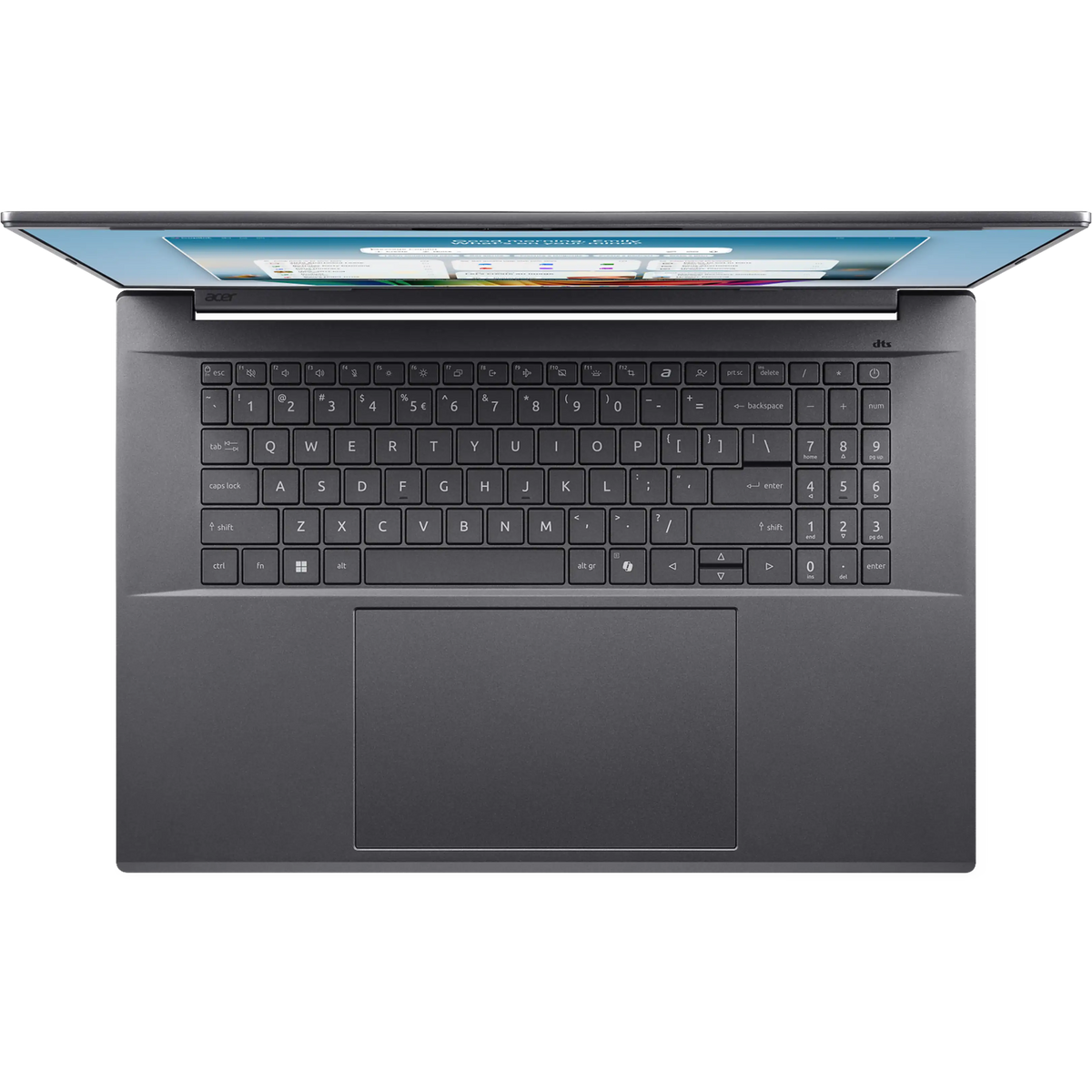 Laptop Acer Aspire 18 AI – 18” WUXGA IPS 120Hz, Intel Core Ultra 7 355, 16GB RAM, SSD 2TB, Windows 11 Pro – Ideal pentru Contabilitate și Business