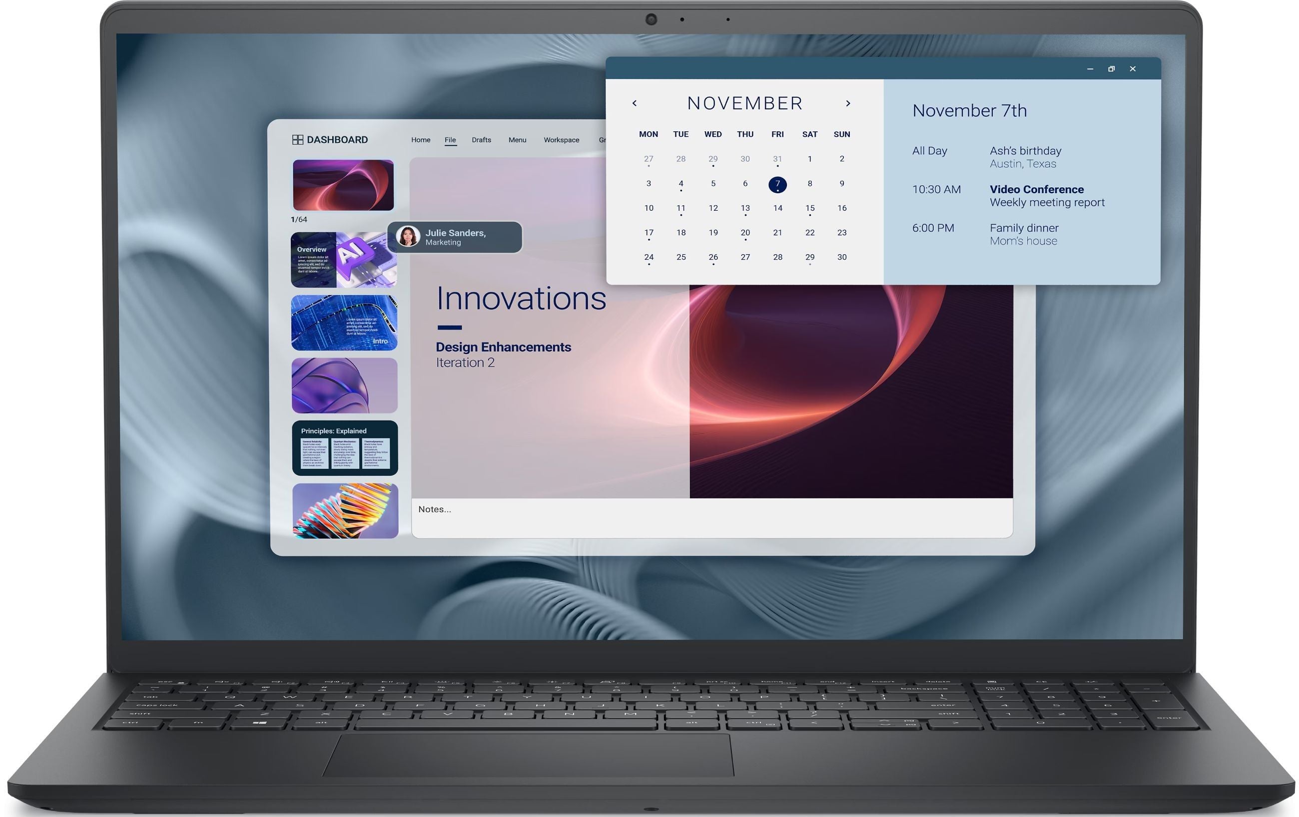 Dell Pro 15 Essential PV15250 15.6" FHD 120Hz, Intel i5-1334U, 16GB Ram, 1TB SSD, Intel UHD Graphics, Windows 11 Pro