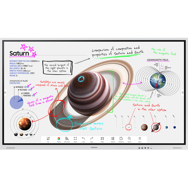 Display interactiv (tabla interactiva) Samsung Flip Pro WM85B, 85" (216cm), UHD