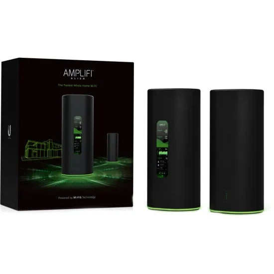 AmpliFi Alien Wireless Router Gigabit Ethernet Dual Band (2,4 GHz 5 GHz) Schwarz, Grün