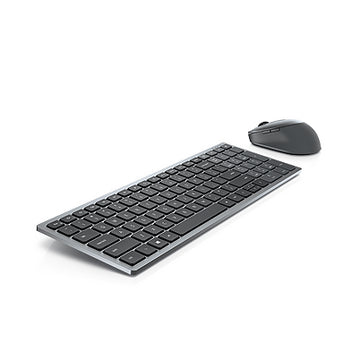 Tastatura Dell Multi-Device Wireless Keyboard and Mouse Combo KM7120W US Titan