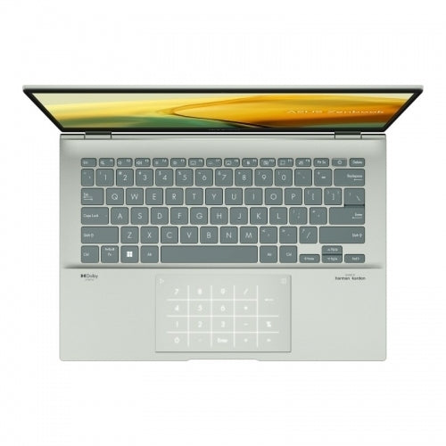 Laptop ASUS ZenBook 14 UX3402ZA, Intel Core i5-1240P, 14inch, RAM 16GB, SSD 512GB, Intel Iris Xe Graphics, Windows 11 Pro, Aqua Celadon